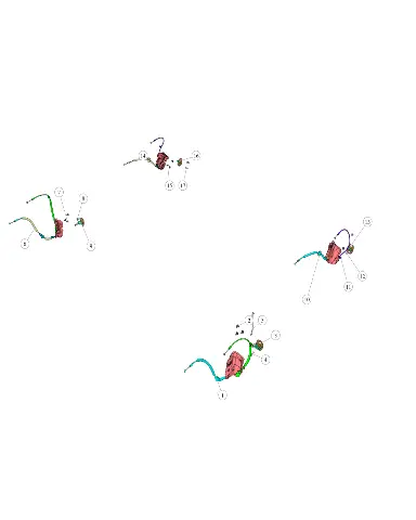 Замок передней правой двери для DEEPAL S09, 6105200-FB01