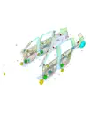 Динамик в подголовнике в сборе для DEEPAL S09, 7911410-DF03