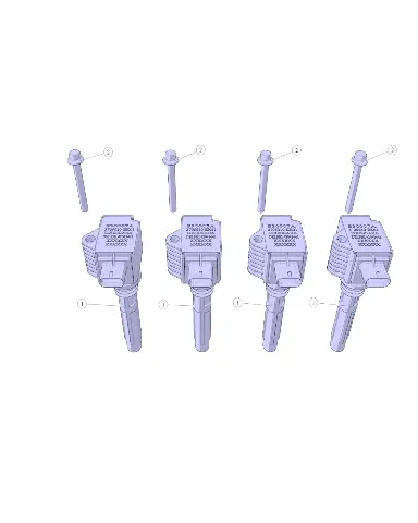 Катушка зажигания для DEEPAL S09, 3705010-EK01