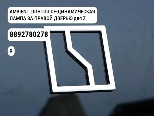 AMBIENT LIGHTGUIDE-ДИНАМИЧЕСКАЯ ЛАМПА ЗА ПРАВОЙ ДВЕРЬЮ для Zeekr X (8892780278)
