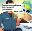 Поперечные рейлинги BYD Leopard 3
