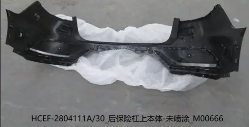 Задний бампер для Han EV с Mazda 6 отверстиями и 4 креплениями HCEF-2804111A