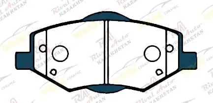 Тормозные колодки UIDNU Ceramic Geely Cityray 1.5T 2024-- Boyue Cool 1.5T 2023-- (керамические) передние