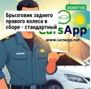 Брызговик заднего правого колеса в сборе — стандартный черный  12956876-00