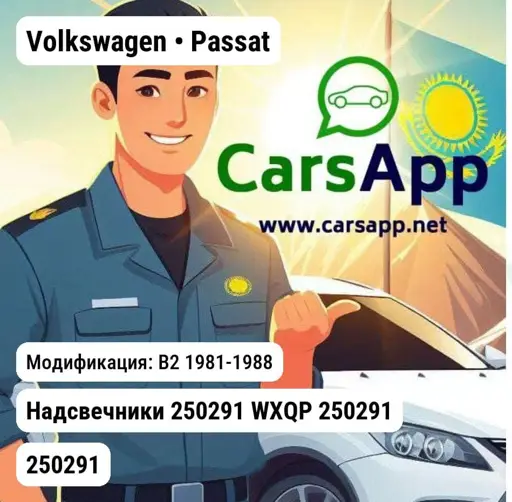 Volkswagen Passat B2 1981-1988 Надсвечники 250291 WXQP 250291
