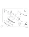 Передний бампер для GAC AION Y Plus, 7105003AVN1600B54