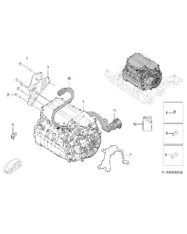 Высоковольтный жгут проводки для GAC AION Y Plus, 8420003AVN0100