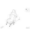 Переднее правое сиденье в сборе для GAC AION Y Plus, 6320003AVN2300YL9