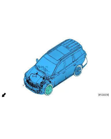 Жгут проводки переднего салона для GAC GS8, 8310005CAD4800