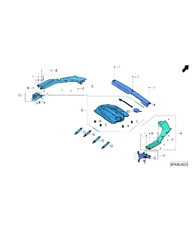 Шаровая головка болта для GAC GS8, 7160013ASV0000