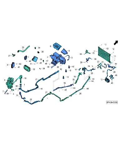 Дренажная трубка для GAC GS8, 8105014CAD0000