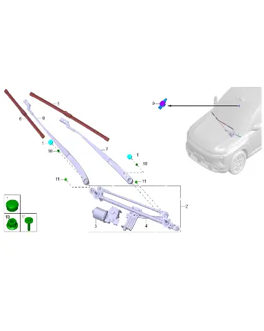 Датчик дождя и света для GAC S7 PHEV, 8045009ANB0000