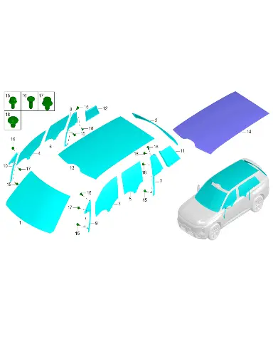 Болт для GAC S7 PHEV, 902002102S