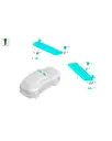 Крючок солнцезащитного козырька для GAC S7 PHEV, 6250007CMV0000M10