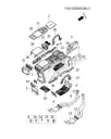 Панель дополнительного прибора в сборе для JETOUR T2, F26-5305P07AA