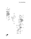 Кронштейн подвески левый для JETOUR T2, F26-1001211BA