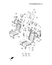 Втулка направляющая подголовника, свободный конец для JETOUR T2, F26-7005-10-B