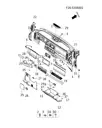 Накладка язычка замка правая для JETOUR T2, F26-5306075