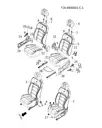 Накладка передняя пассажирская для JETOUR T2, F26-6800055BJ
