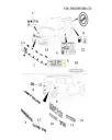 Эмблема передняя с подсветкой для JETOUR T2, F26-3903031BA