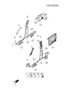 Накладка порога задняя левая для JETOUR T2, F26-5402330BA