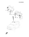 Солнцезащитный козырек левый для JETOUR T2, F26-8204010