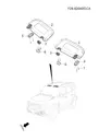 Солнцезащитный козырек правый для JETOUR T2, 403008774AA