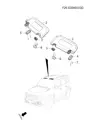 Козырек солнцезащитный правый для JETOUR T2, 403008780AA