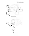 Наклейка маркировки бензина для JETOUR T2, 609002505AA