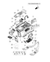 Панель приборов дополнительная в сборе для JETOUR T2, F26-5305010BB