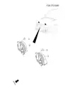 Низкочастотный звуковой сигнал в сборе, позиция 2 для JETOUR T2, F26-3721020