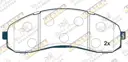 KRATEX KIA Bongo 2.5D 2011-2017, Bongo III/K3000/K3600 3.0D 3.6D 3.2L 2004--   передние P1148