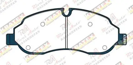 KRATEX Ford Transit 2,0L 2,2L 13--  передние GDB2117
