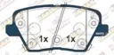 KRATEX Hyundai i30 1.4L 1.6L 2016--  i30 SW 1.4L 1.6L 2016--                                 Elantra (CN7) N-Line 2.0T 2021--  KIA CEED 1.4L 1.6L 2018--  XCEED 1.5L 1.6L 2019--  задние KR1308