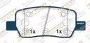 KRATEX Hyundai Santa Fe 1.6L 2.2D 2.5L 2.5T 3.5L 2021--  Palisade (LX3) 2.5T 2024--  Santa Cruz 2.5L 2021--   KIA Sorento 1.6L 2.2D 2.5L 3.5L  2019--  Carnival / Sedona 2.0T 2.2D 3.5L 2021-- задние KR1278