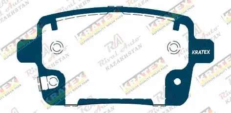 KRATEX Jetour  X70 PLUS 1.5T 1.6T 2.0T 2018--   задние KR1357