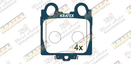 KRATEX Lexus GS300/430  3.0L 4.3L 1997-2005  IS200/300 2.0L 3.0L 1999-2005 Toyota Altezza 2.0L 3.0L 1998-2005 Aristo 3.0L 1997-2005  задние GDB3233