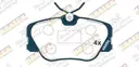 KRATEX Mercedes E-class (W124) 2.0L 2.2L 2.3L 2.6L 2.8L 3.0L 1985-1995  передние GDB818