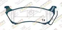 KRATEX Mercedes M-class (W163) 2,7L 3,2L 97-05 задние GDB1379