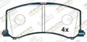 KRATEX Suzuki Baleno 1.3L 1.6L 1.8L 1995-2002   передние GDB3091