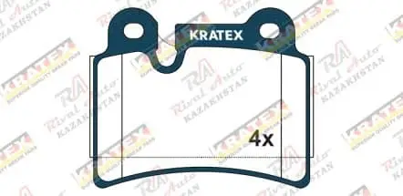 KRATEX VW Touareg 3.0TDI 05-10 задние GDB1722