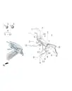 Жгут проводки передней камеры для LIXIANG L9 MAX 2023, X01-36020131