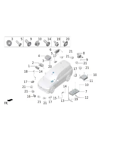 Контроллер FSD для LIXIANG L9 MAX 2023, X02-36020023