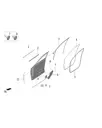 Уплотнитель рамки левой передней двери для LIXIANG L9 MAX 2023, X01-81120033