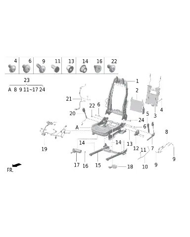 Втулка торсиона для LIXIANG L9 MAX 2023, X01-90000641