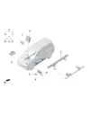 Узел двойной беспроводной зарядки 15W для Apple для LIXIANG L9 MAX 2023, X01-91020021