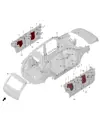 Пластиковая накладка для Leapmotor C11, F74C55FT99-000