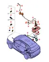 Корпус топливного бака в сборе для BYD Song DM-i 2024, 14403686-00