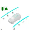 Багажная рейка правая в сборе для Leapmotor C11, 5240200-CF01
