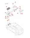 Болт с шестигранной головкой и большой шайбой в сборе для BYD Song DM-i 2024, 13916032-00